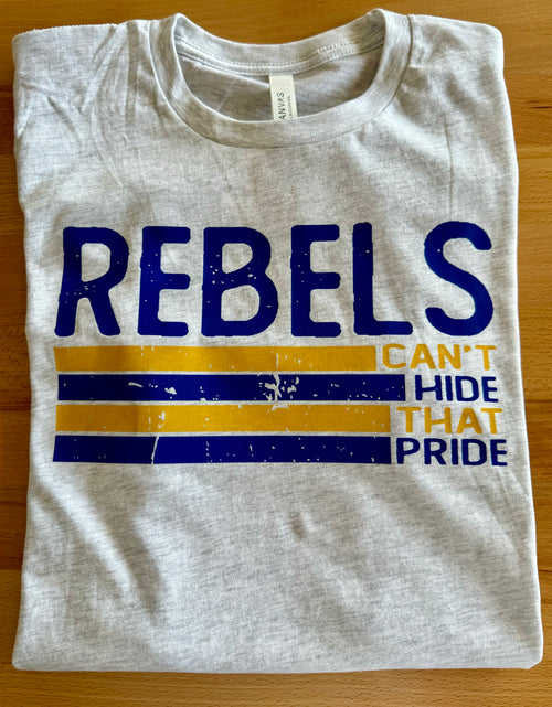 Load image into Gallery viewer, BELLA + CANVAS Rebels Can&#39;t Hide That Pride T-shirt
