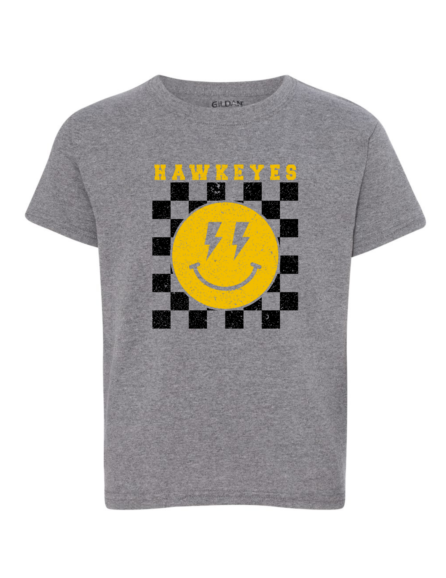 TODDLER/YOUTH Hawkeyes Smiley T-shirt