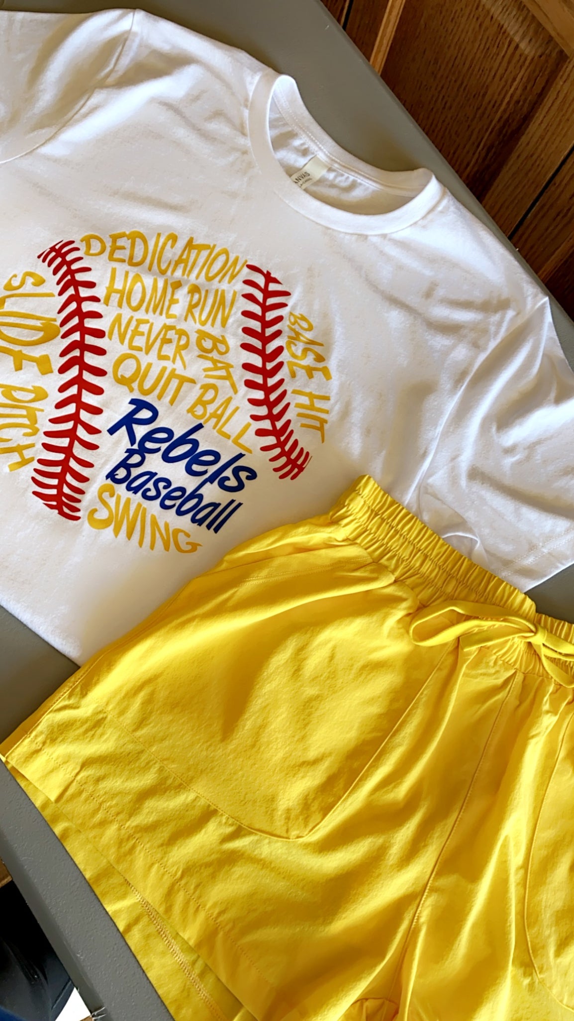 Rebel Baseball BELLA CANVAS T-shirt