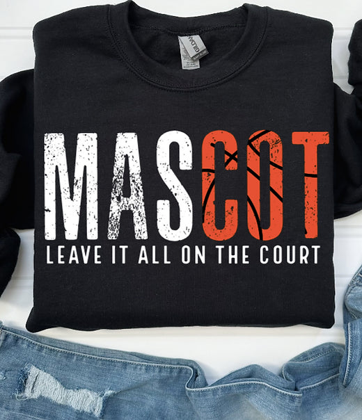 Custom Mascot Basketball SPORT-TEK dri fit