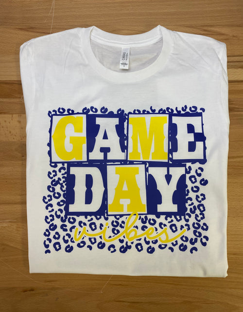 Load image into Gallery viewer, Game Day Vibes-Bella Canvas T-shirt
