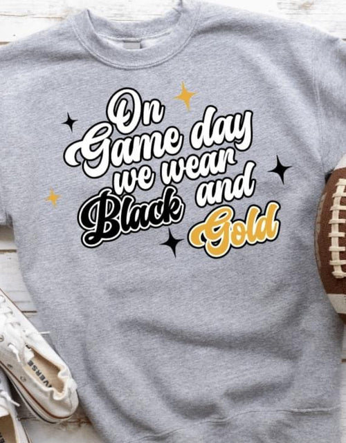 Load image into Gallery viewer, ADULT On Game Days We Wear..... Sweatshirt Crewneck
