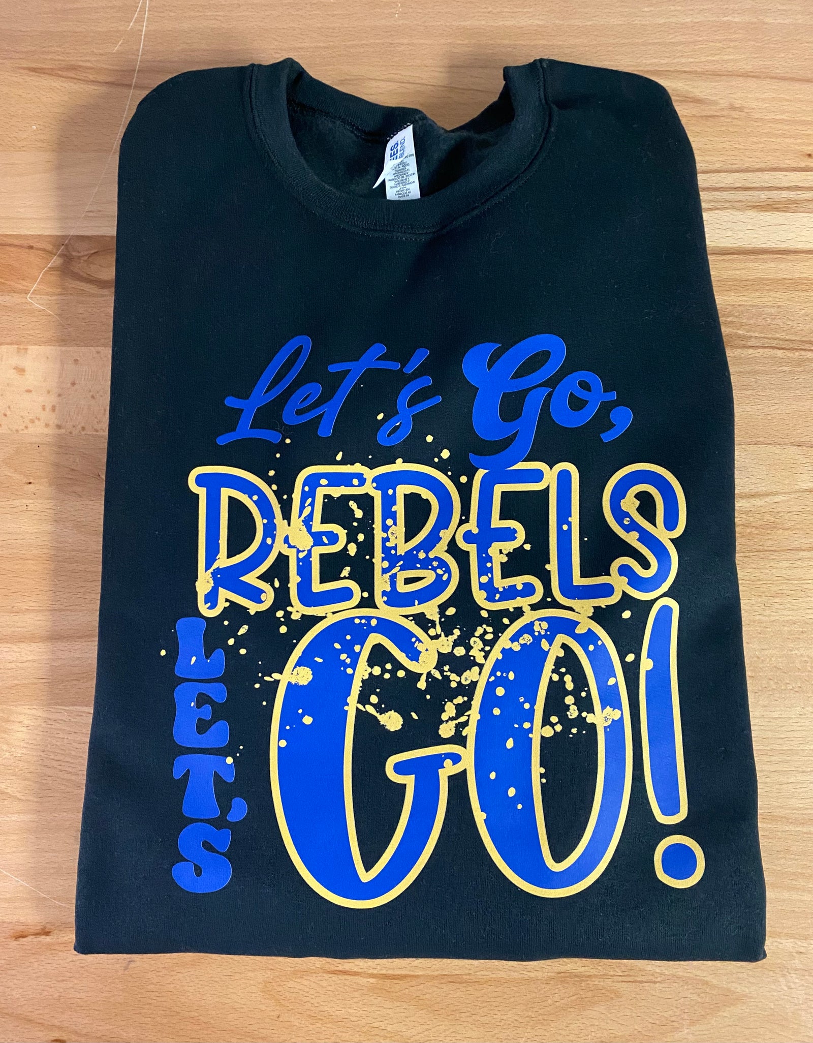 ADULT Let's Go Rebels – In The Stands Apparel