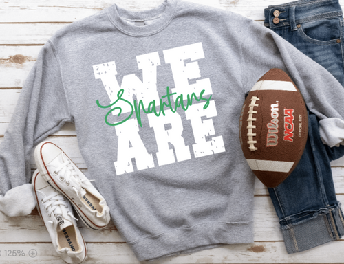 Load image into Gallery viewer, WE ARE Spartans Crewneck TODDLER
