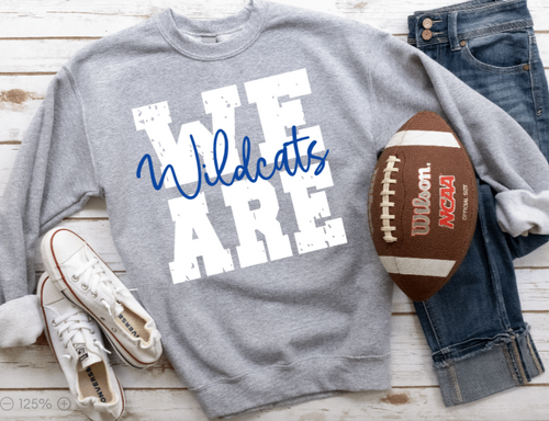 Load image into Gallery viewer, TODDLER WE ARE Wildcats Crewneck
