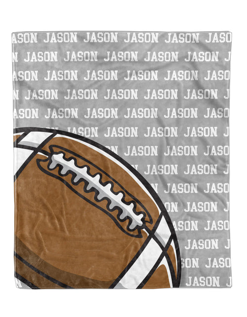 Load image into Gallery viewer, FOOTBALL Minky Blankets
