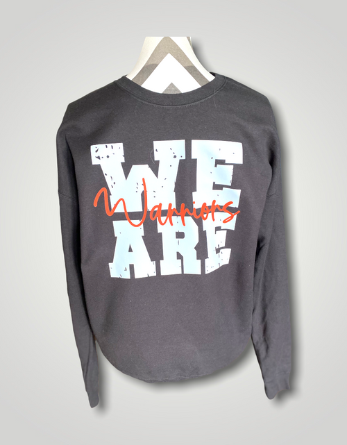Load image into Gallery viewer, WE ARE Warriors(ORANGE) Crewneck TODDLER
