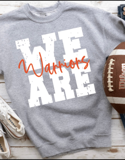Load image into Gallery viewer, WE ARE Warriors(ORANGE) Sweatshirts YOUTH
