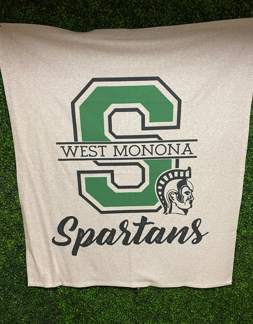 Load image into Gallery viewer, Spartans Sweatshirt Blanket
