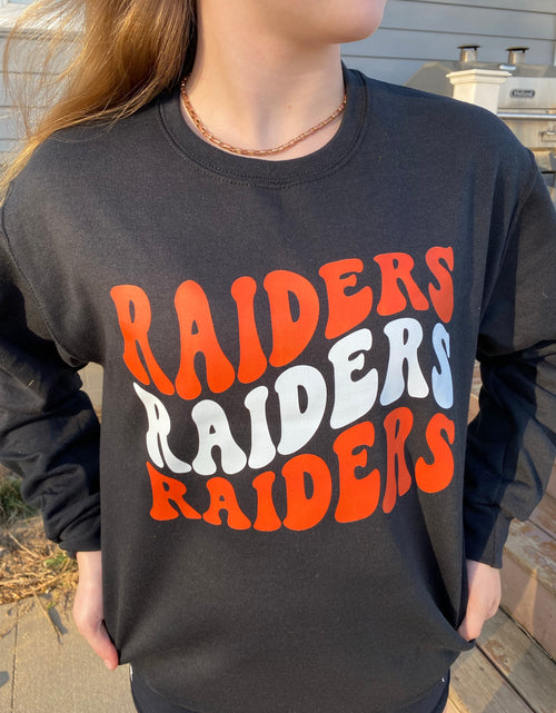 Load image into Gallery viewer, Retro Raiders Crewneck Sweatshirt
